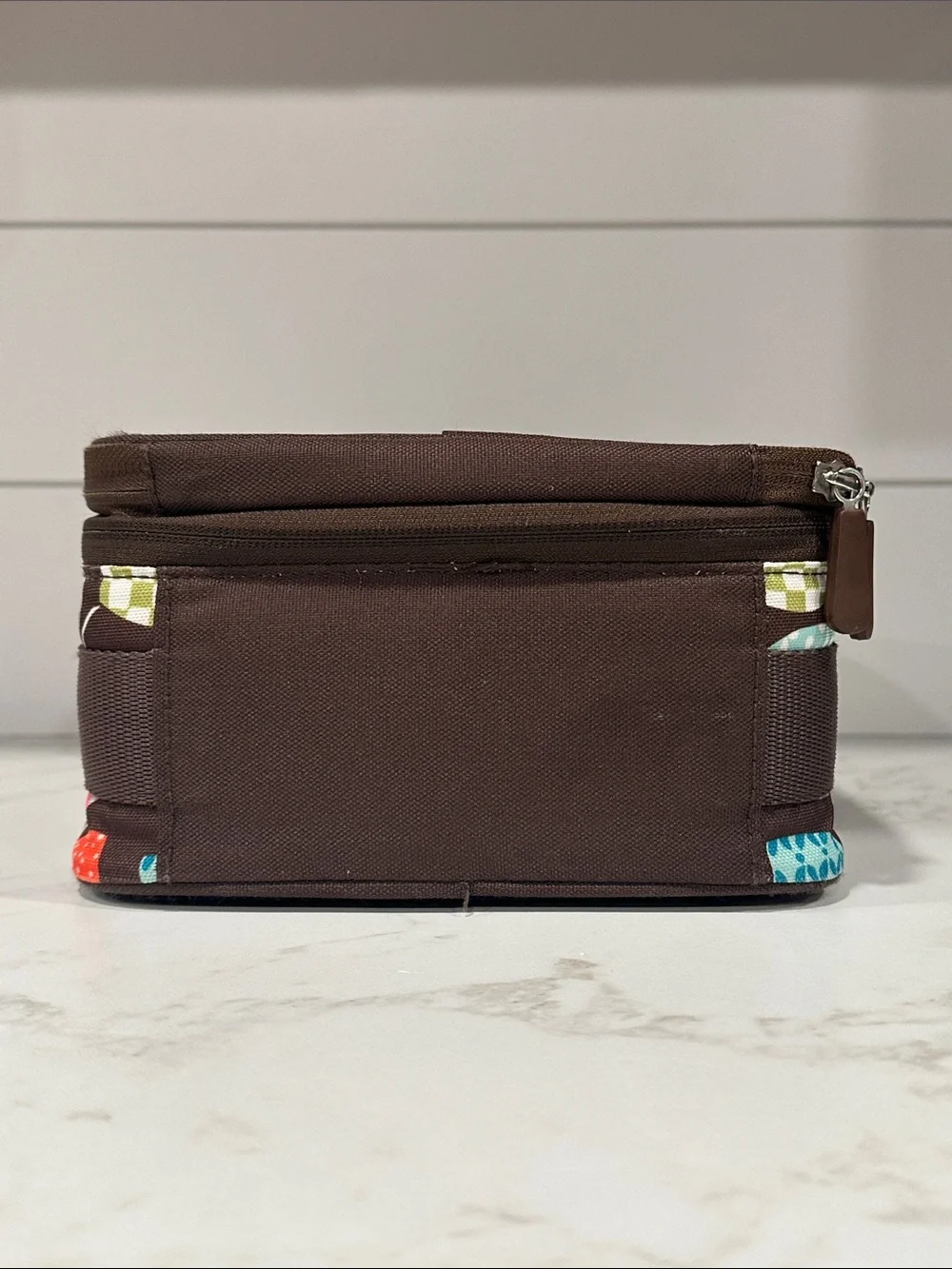 Pottery Barn Teen Gear Up Lunch Box RETIRED Vibrant Multi Color Leaf Print